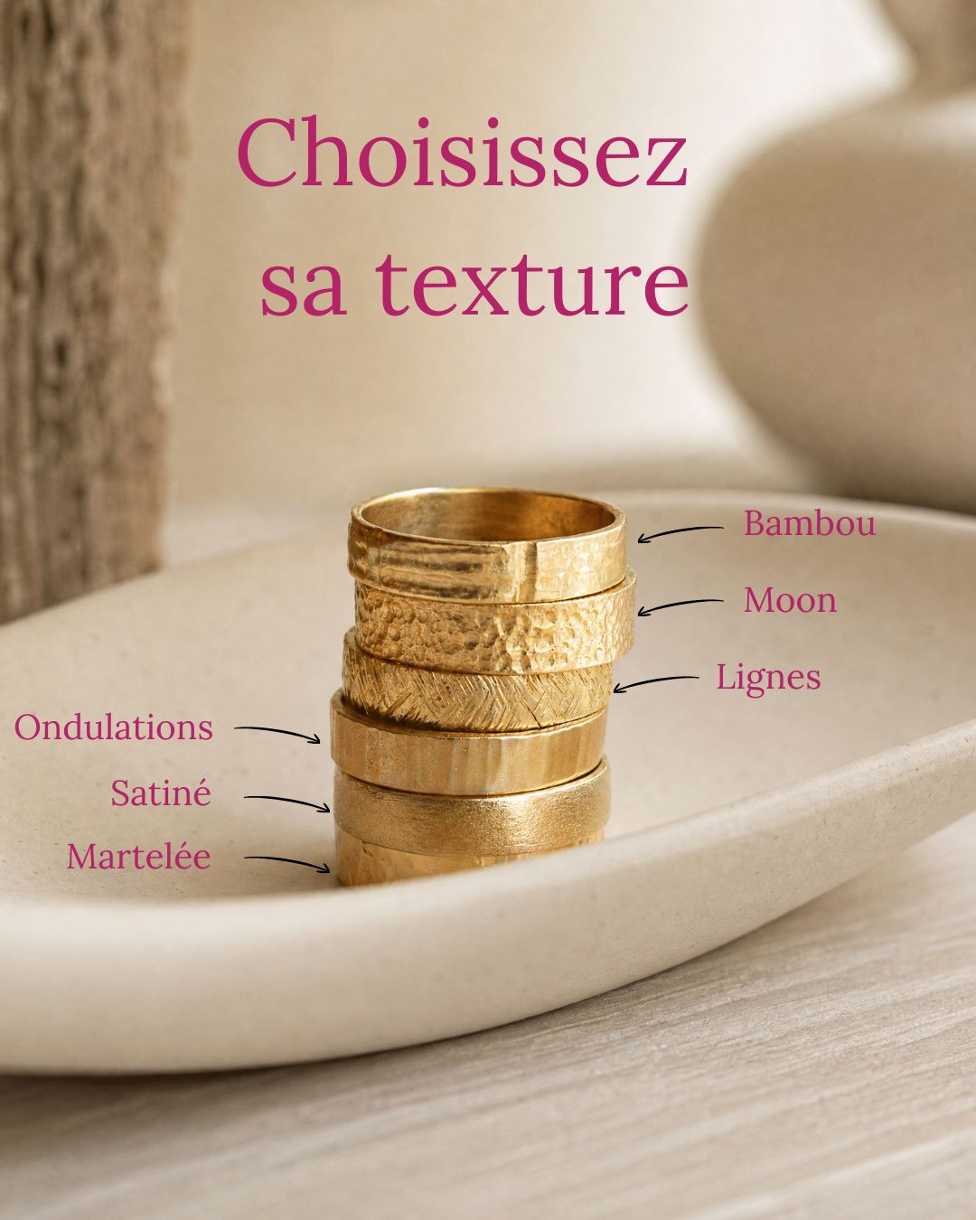 personnalisez votre bague autour d’un goûter UN DE CES QUATRE