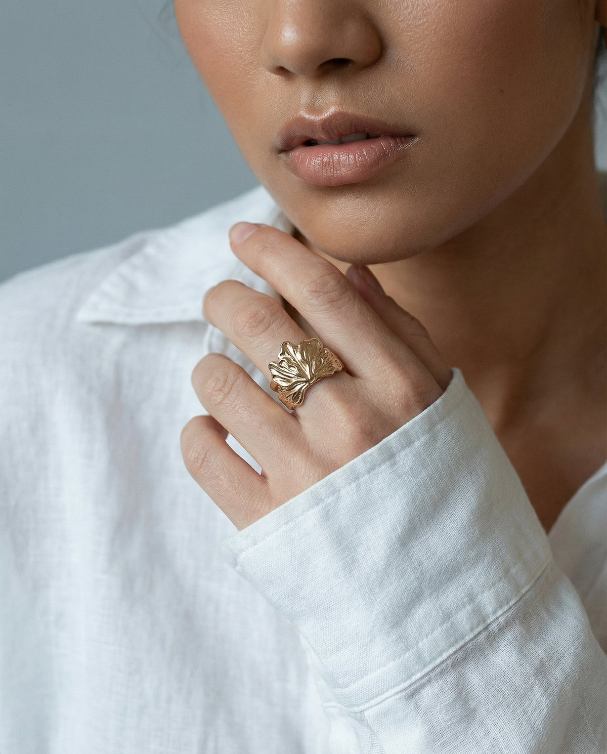 Bague Feuillage Un de ces quatre