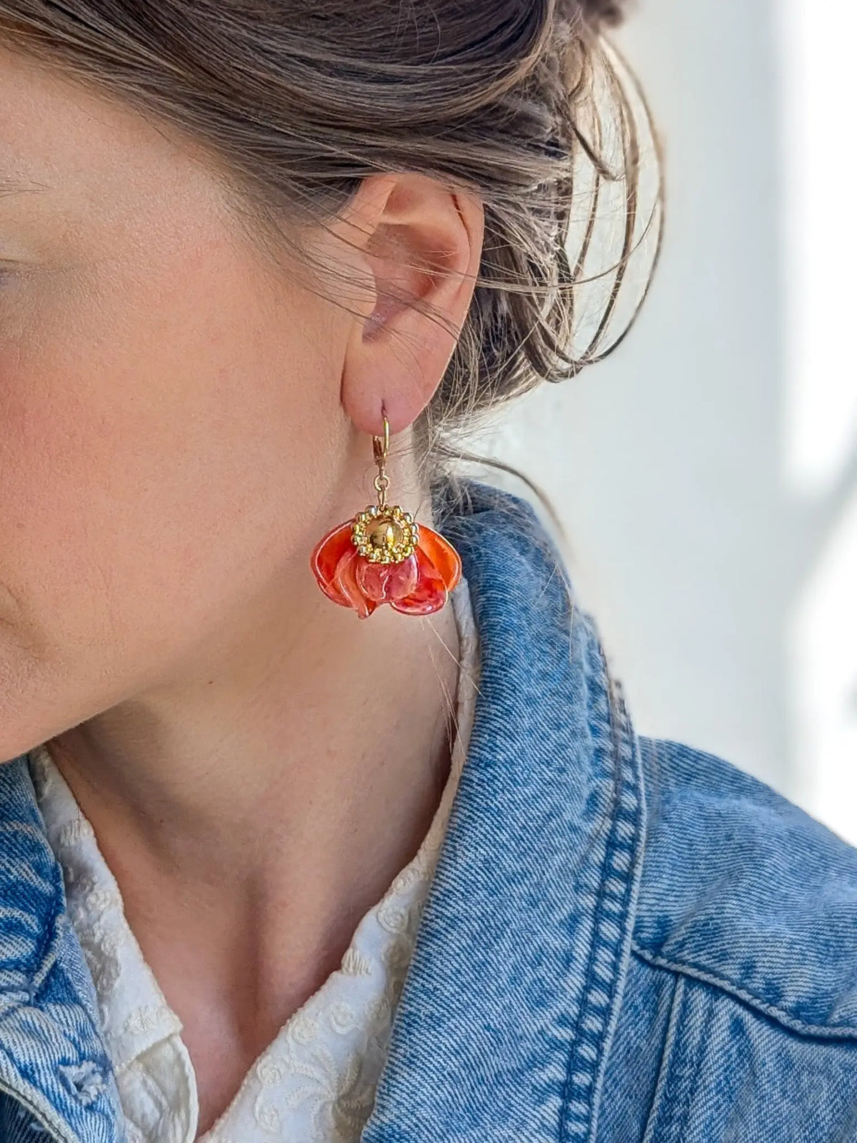 Boucles Capucine n°1 Un de ces quatre