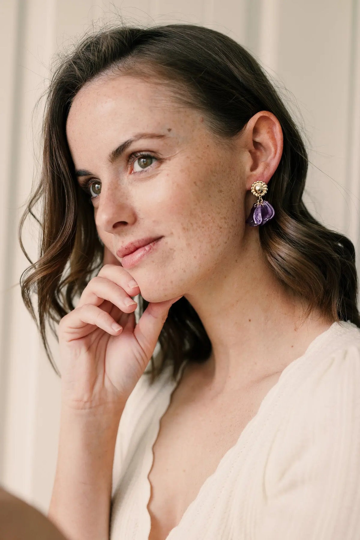 Boucles Capucine n°2 Un de ces quatre