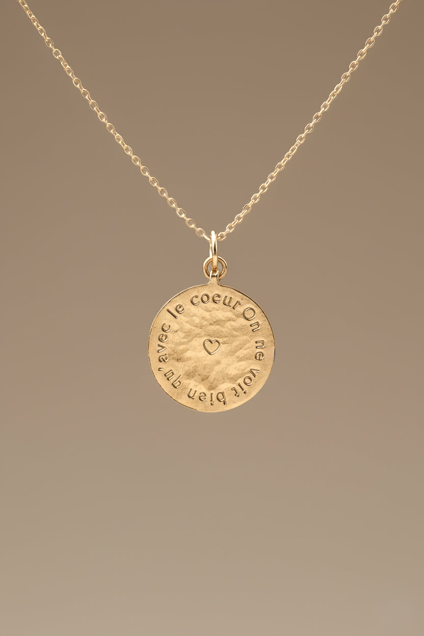 Pendentif "avec le coeur" Un de ces quatre 