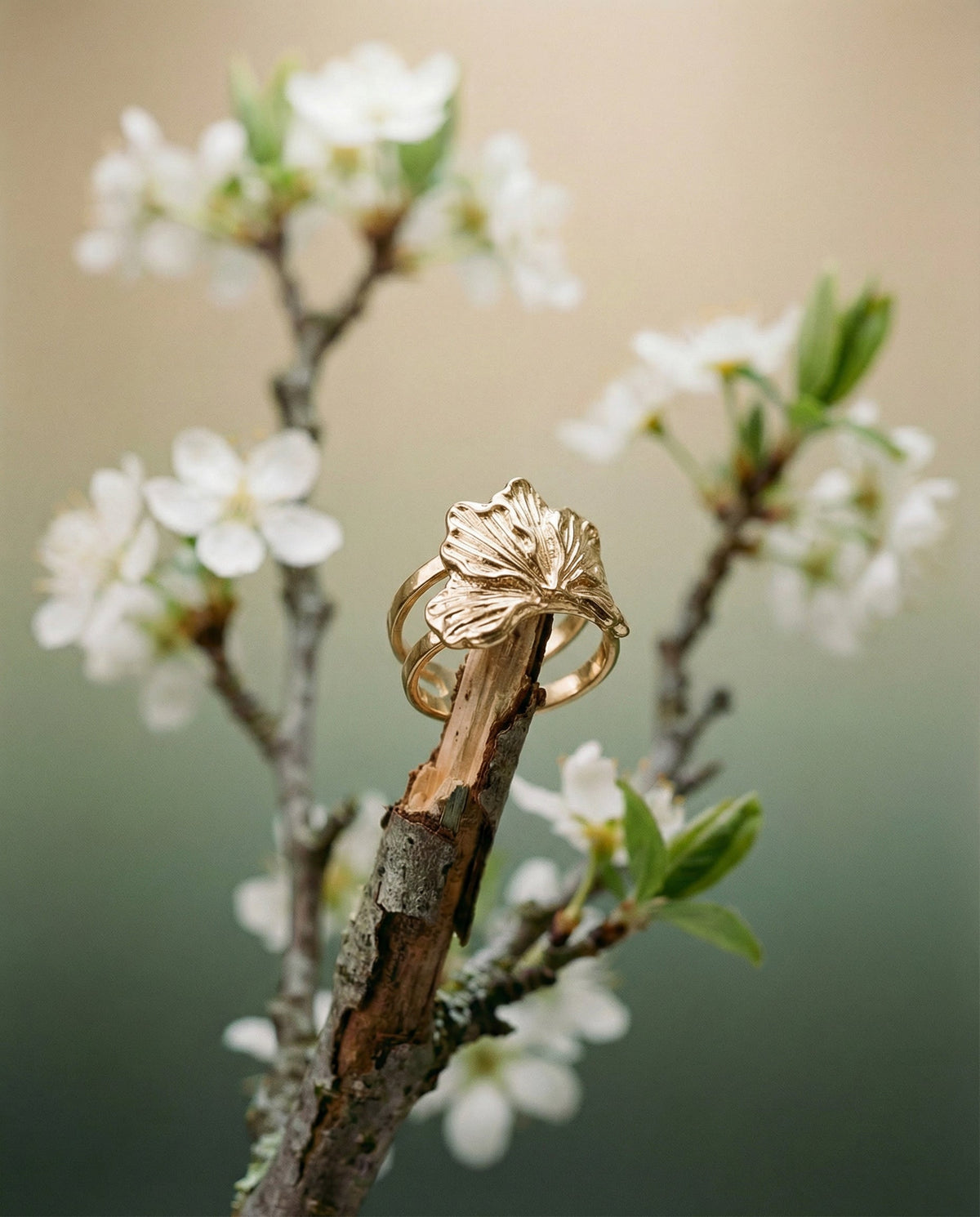 Bague Feuillage Un de ces quatre 