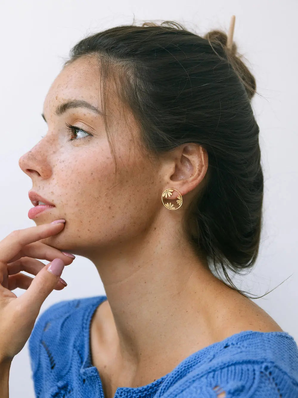 Boucles Fleurs Un de ces quatre 