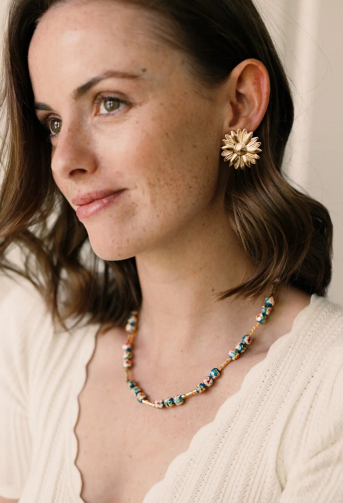 Boucles Marguerite Un de ces quatre 