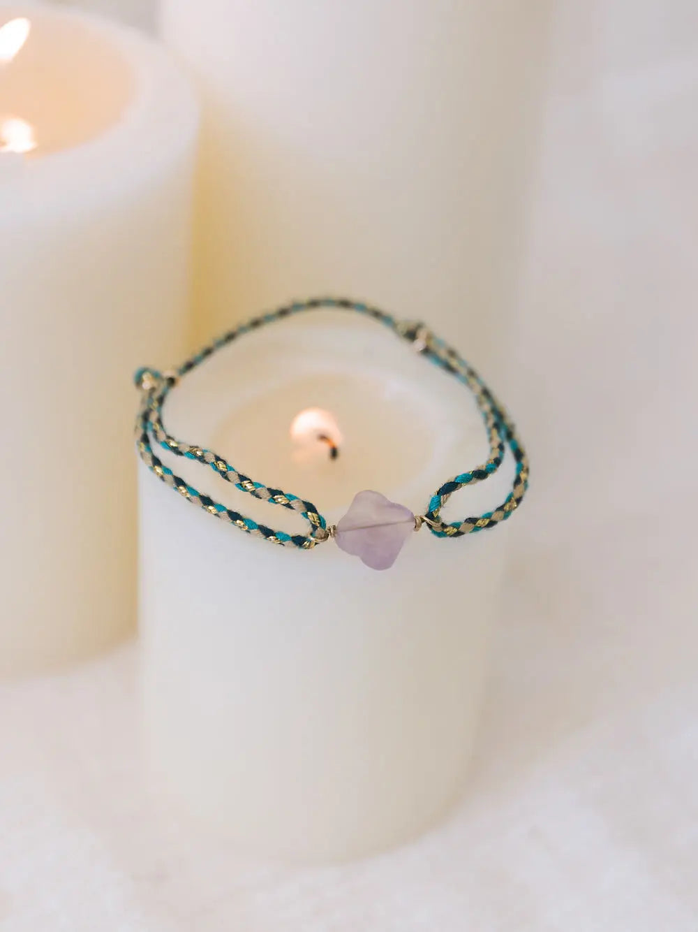 Bracelet Cordon Trèfle Un de ces quatre 
