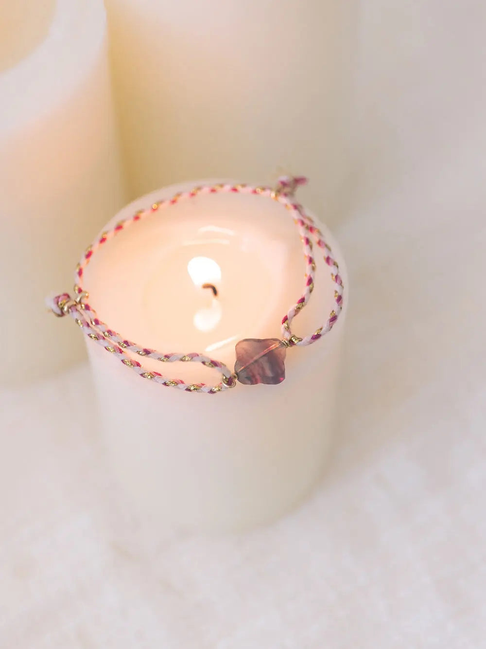 Bracelet Cordon Trèfle Un de ces quatre 