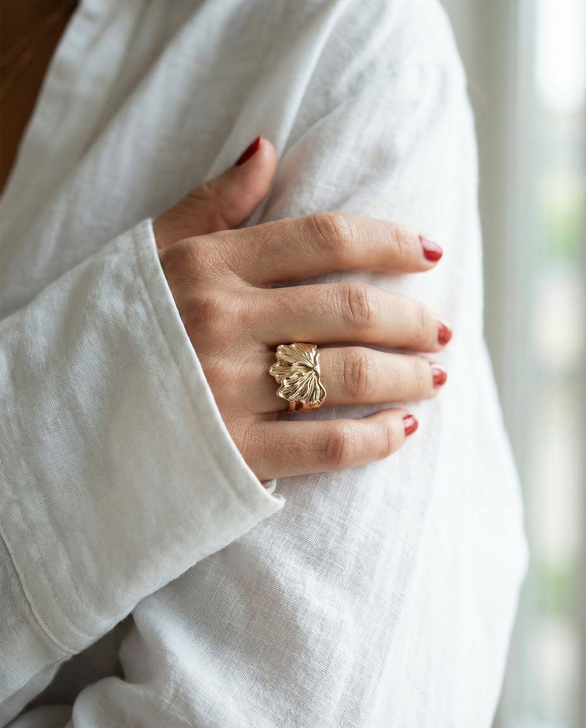 Bague Feuillage Un de ces quatre 