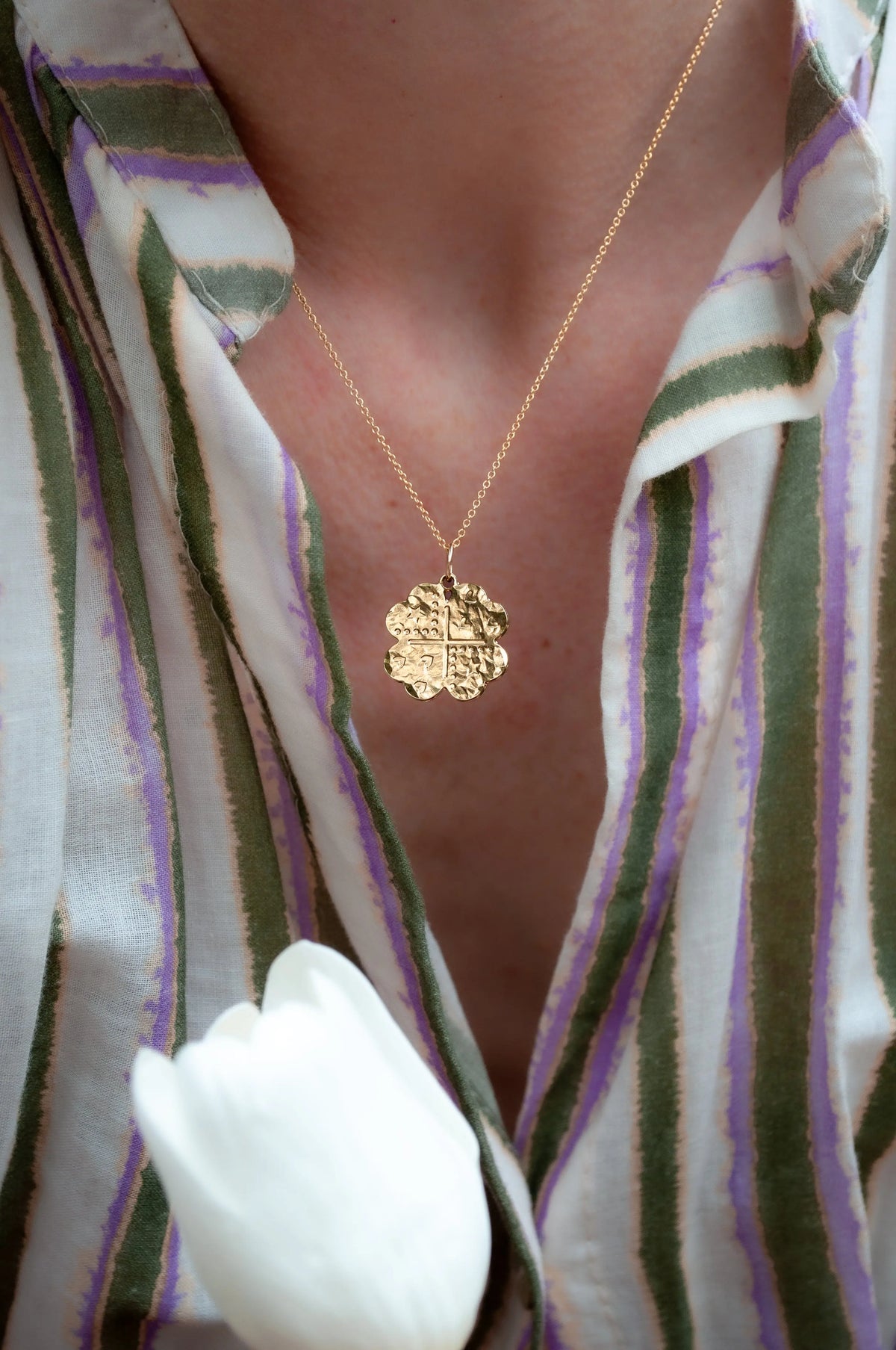 Pendentif Trèfle Un de ces quatre 