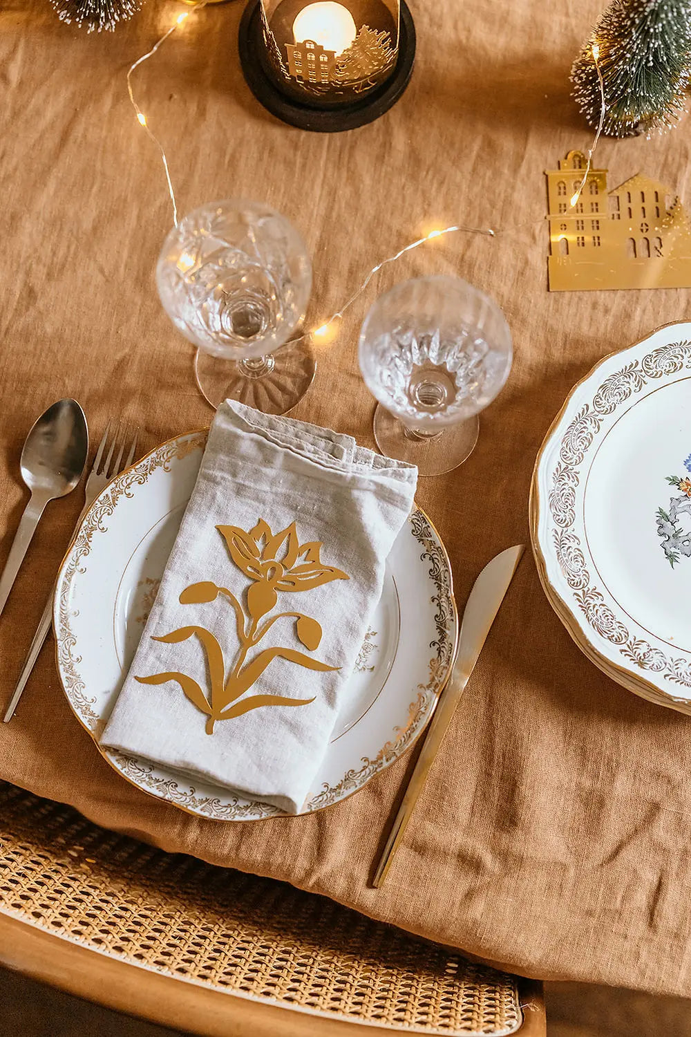 Plaque Fleur Un de ces quatre 